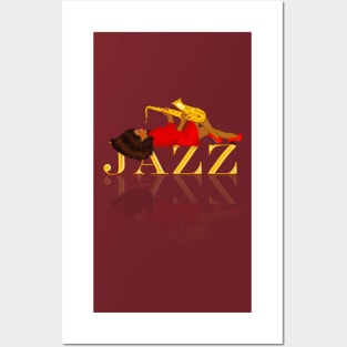 The jazz girl 1 Posters and Art